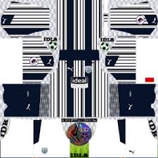 O pássaro está de pé em um galho com folhas e . West Bromwich Albion Fc Dls Kits 2021 Dls 2021 Kits And Logos