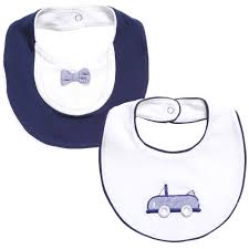 Patrones de baberos de bebés patrones para vestidos de beb. Blue White Baby Boys Bibs Pack Of 2 Bebe Baberos