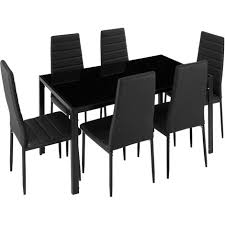 Juego de mesa y sillas para comedor. Conjunto De Mesa Y 6 Sillas De Comedor Brandenburg Mesa Y Sillas Para Salon Juego De