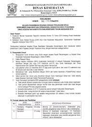 Kepala bidang layanan medik & farmasi, 4. Rekrutmen Dinas Kesehatan Kabupaten Banjamegara 140 Orang Rekrutmen Lowongan Kerja Bulan Maret 2021