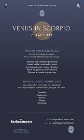 Venus In Scorpio Transit Scorpio Venus Sign Personality Meanings Infographic Zodiac Astrology Horoscopes Magic Venus In Pisces Venus In Aries Astrology