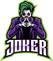 Joker Esport Mascot Logo Design By Visink Thehungryjpeg Com Joker Logo Team Logo Design Logo Design
