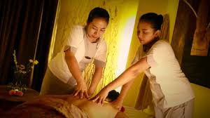 Four Hand Massage Technique Jaens Spa Ubud Bali Youtube