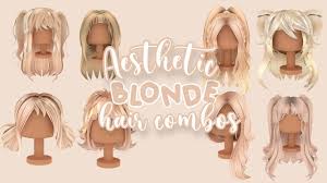 Download tiktok to discover new creators, search popular hashtags, and watch trending videos. Aesthetic Blonde Hair Combos Roblox Youtube