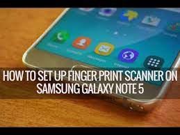 Check out microsoft's samsung galaxy note 10+ deal and save $300 today on an unlocked 512gb galaxy note 10+. How To Setup Fingerprint Scanner On Samsung Galaxy Note 5
