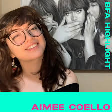 This week's artist highlight, Aimee Coello! I create works with a hidden  significance of dreams: why and how a human may dream of something that is  surrealistic to the real world. I