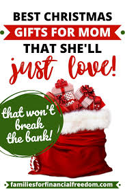 To help you find something that feels meaningful, we've rounded up 64 of the best christmas gifts (and hanukkah gifts, and nondenominational winter solstice gifts) that a mom could ask for. 20 Perfect Christmas Gift Ideas For Mom Families For Financial Freedom