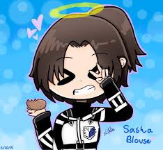 A fanart i did when sasha braus died. Sasha Blouse Attack On Titan Amino