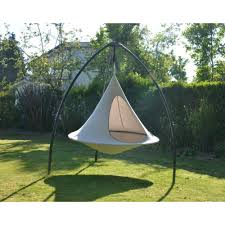 Discover tree tents and hammock tents to camp elevated above the ground and away from bugs! Glamping Double Cacoon Hammock Tent