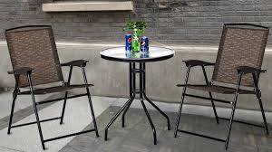 Consisting of a rectangular dining table and 4 square bar stools. Patio Furniture Save On Lounge Chairs Bistro Sets And More At Walmart