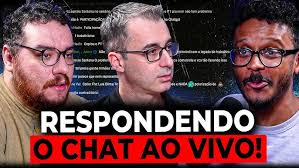 WILLIAM JACOB, FRED KREPE E TAMIR FELIPE RESPONDEM O CHAT