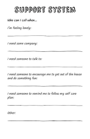 Self Care Zine Self Esteem Worksheets Counseling Therapy Worksheets