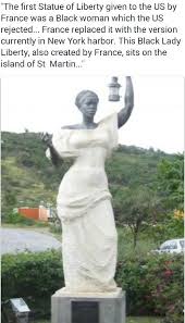 The Original Statue Of Liberty Black Statue Of Liberty African History Black History Facts