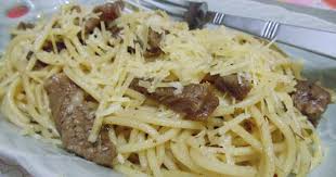 Life Is Colorful Step By Step Spaghetti Beef Aglio Olio Spaghetti Daging