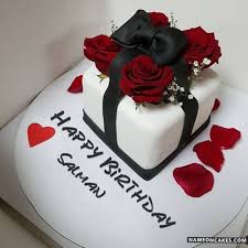 Happy Birthday Images For Husband With Name Names Picture Of Salman Is Loading Please Wait Happy Birthday Cake Images Birthday Cake Writing Birthday Cake For Husband