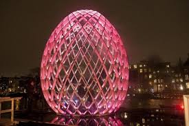 Amsterdam S Light Festival Sets The City Aglow With Magical Led Installations Light Art Installation Light Sculpture Light Fest