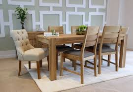 The Felix Dining Chair Made From A Beige Fabric Features A Traditional Tufted Button Design In Dining Chairs Dining Room Inspiration Extendable Dining Table
