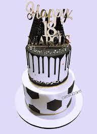 Check spelling or type a new query. Soccer Themed Birthday Cake Boys 18th Birthday Cake Birthday Cake For Boyfriend Themed Birthday Cakes