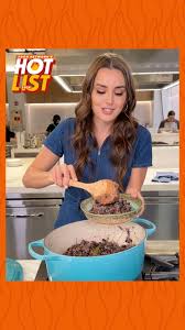 @mikabites' version of Congri Cubano (aka Moros y Cristianos) is a one-pot  wonder with rice, beans and bacon! It’s as comforting as it is impressive  😌♨️ #FNHotList, Get the recipe with the link in ...