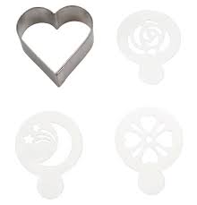 Bin am aufräumen und habe noch diese. Stadter Ausstecher Schablonen Set Herzen 4 Teilig Silber Weiss Galeria Karstadt Kaufhof