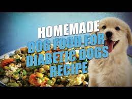 Many people assume that diabetes is only a human health concern, but dogs are also prone to the disease. Making Your Own Homemade Dog Food For Diabetic Dogs Is The Absolute Best Way To Cater To Your Pet S Individual Dog Food Recipes Diabetic Dog Food Diabetic Dog