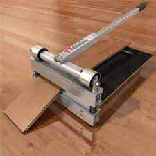 You can use either a sliding model or a non sliding model, just make sure the blade is large enough to cut the entire width of the laminate flooring in one pass. 5 Different Tools You Can Use To Cut Laminate Flooring