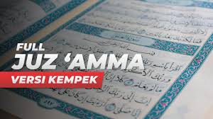 Murottal Juz Amma Versi Kempekan Youtube