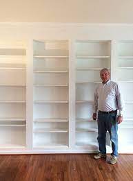 Built In Bookshelves From Ikea Billy Bookcases How To Do It Built In Wall Shelves Ikea Billy Bookcase Hack Bookshelves Diy