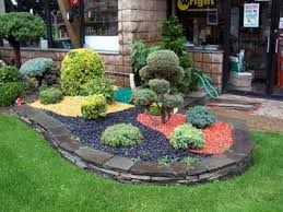 Green Garden Planning Recycled Garden Stones Small Gardens Small Garden Design Stone Landscaping