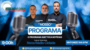 É Hoje, É Na Rádio Cidade, 104.9 O “Nosso Programa” – Mamede Leão, o Custoso