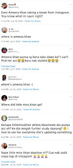 Последние твиты от miss khan (@misskhanbio). Neelofa S Sister Ameera Khan Deactivates Instagram Account Hype Malaysia