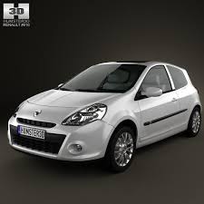 Renault Clio 3 Door 2010 3d Model Ad Clio Renault Door Model Renault Clio New Renault Clio Renault