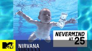 Later that year, nirvana's label dgc, a subsidiary of geffen records, sent eldon a platinum copy of nevermind and a teddy bear having recreated the pose for several nevermind anniversaries as a teenager, eldon last entered a swimming pool to reprise the image in 2016 when the album turned 25. Mtv Classic Presents Backtrack Nirvana Nevermind At 25 Youtube