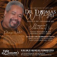 Obituary for Dr. Thomas Willis III