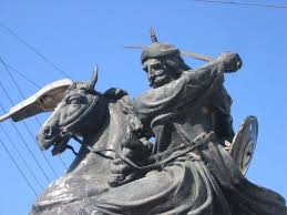 Equestrian Statue Of Saladin In Karak Jordan Equestrian Statue Statue Abstract Sculpture