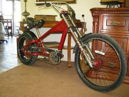 Schwinn Stingray Chopper Low Rider Bike Bicycle Sting Ray Occ Orange County Nice Ebay Lowrider Fahrrad Fahrrad Und Chopper