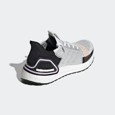 Black And White Ultra Boost 19 Adidas Ultraboost 19 Shoes White Adidas Us Shoes Adidas Ultra Boost Sock Shoes