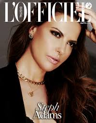 L'Officiel Cyprus Digital Cover Girl Steph Adams: an Interview.