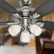 Paint Blades Dark Gray Ceiling Fan With Light Ceiling Fan Fan Light