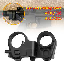 Wish | complete contextlogic inc. Upgrade Ar Folding Stock Adapter Tactcal Gen3 M Ar Folding Stock Adapter For Ar 15 M16 Series Black Hunting Accessories Wish