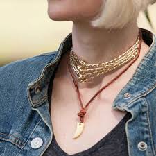 Avail of the best discounts and expand your accessory options to elevate. Gold Cord Leather Necklace Diy