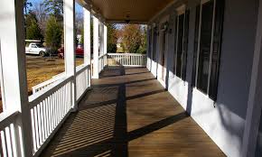 Many porches have similar components, such as flooring, roofing, stairs, and columns. Wrap Around Front Porch Addition Home Addition Ideas