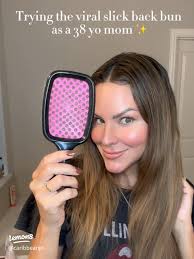 Viral Slick Back Bun Tutorial for Moms