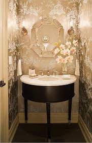 Powder Room Decorating Ideas Eclectic Revisited By Maureen Bower Powder Room Decor Powder Room Design Gluckstein Design