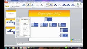 how to create an org chart in powerpoint 2010