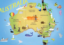 Map Of Australia Australia For Kids Australia Map Maps For Kids