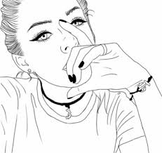Resultado de imagem para imagens desenhos de garotas