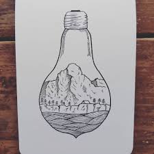 Si está estropeada la sustituimos y comprobamos si funciona. Instagram Photo By Sarah Hernandez Jul 16 2016 At 9 31am Utc Light Bulb Art Drawing Light Bulb Drawing Light Bulb Art