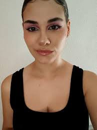 Obsessed🩷💜🩵 #makeup #makeuptransformation #transitioner #maquillaje