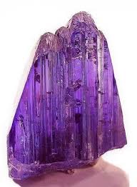 Tanzanite Purple Gemstone Purple Stones Crystals Gemstones